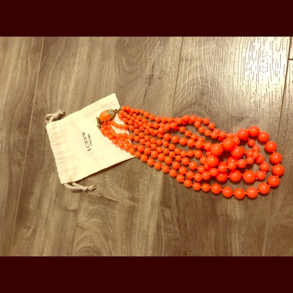 Pink beaded necklace